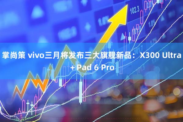 掌尚策 vivo三月将发布三大旗舰新品：X300 Ultra＋Pad 6 Pro