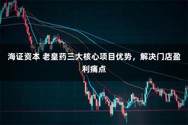 海证资本 老皇药三大核心项目优势，解决门店盈利痛点